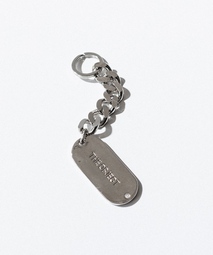 THE OBJECT - ザオブジェクトのOFFICE NAME TAG KEYRINGのSILVER 公式通販サイトsession福岡セレクトショップ