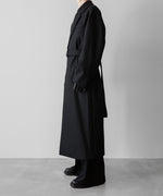 画像をギャラリービューアに読み込む, ssstein(シュタイン)の24AWコレクション OVERSIZED MAXI-LENGTH DOUBLE BREASTED COAT - BLACK 公式通販サイトsession福岡セレクトショップ
