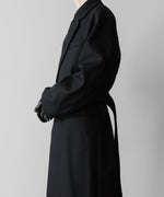 画像をギャラリービューアに読み込む, ssstein(シュタイン)の24AWコレクション OVERSIZED MAXI-LENGTH DOUBLE BREASTED COAT - BLACK 公式通販サイトsession福岡セレクトショップ
