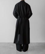 画像をギャラリービューアに読み込む, ssstein(シュタイン)の24AWコレクション OVERSIZED MAXI-LENGTH DOUBLE BREASTED COAT - BLACK 公式通販サイトsession福岡セレクトショップ
