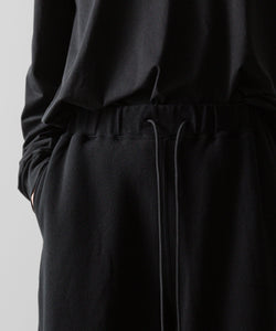 VEIN ヴェインのCO SWEAT VESSEL SWEAT PANTS - BLACKの公式通販サイトsession福岡セレクトショップ