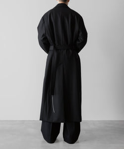 ssstein(シュタイン)の24AWコレクション OVERSIZED MAXI-LENGTH DOUBLE BREASTED COAT - BLACK 公式通販サイトsession福岡セレクトショップ