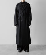 画像をギャラリービューアに読み込む, ssstein(シュタイン)の24AWコレクション OVERSIZED MAXI-LENGTH DOUBLE BREASTED COAT - BLACK 公式通販サイトsession福岡セレクトショップ
