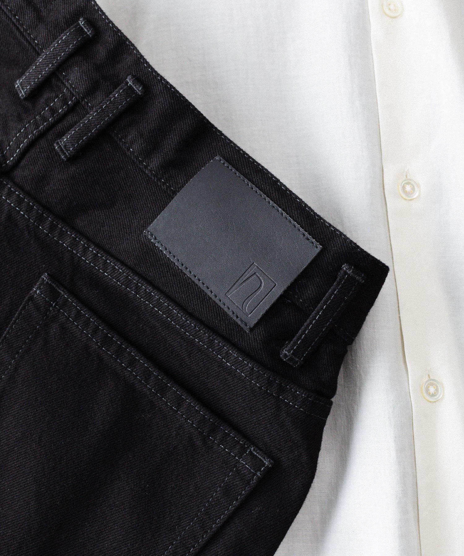 nakedgauge / ネイキッドゲージ】ONE WASH ASHLEY JEANS - BLACK