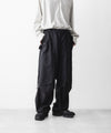 【UJOH】DRAW CORD UTILITY PNT - BLACK