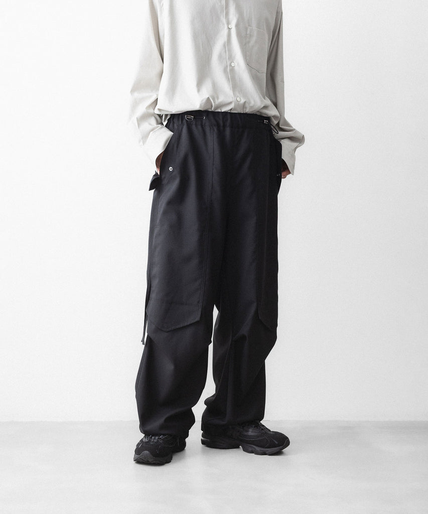 UJOH】DRAW CORD UTILITY PNT - BLACK | 公式通販サイト session