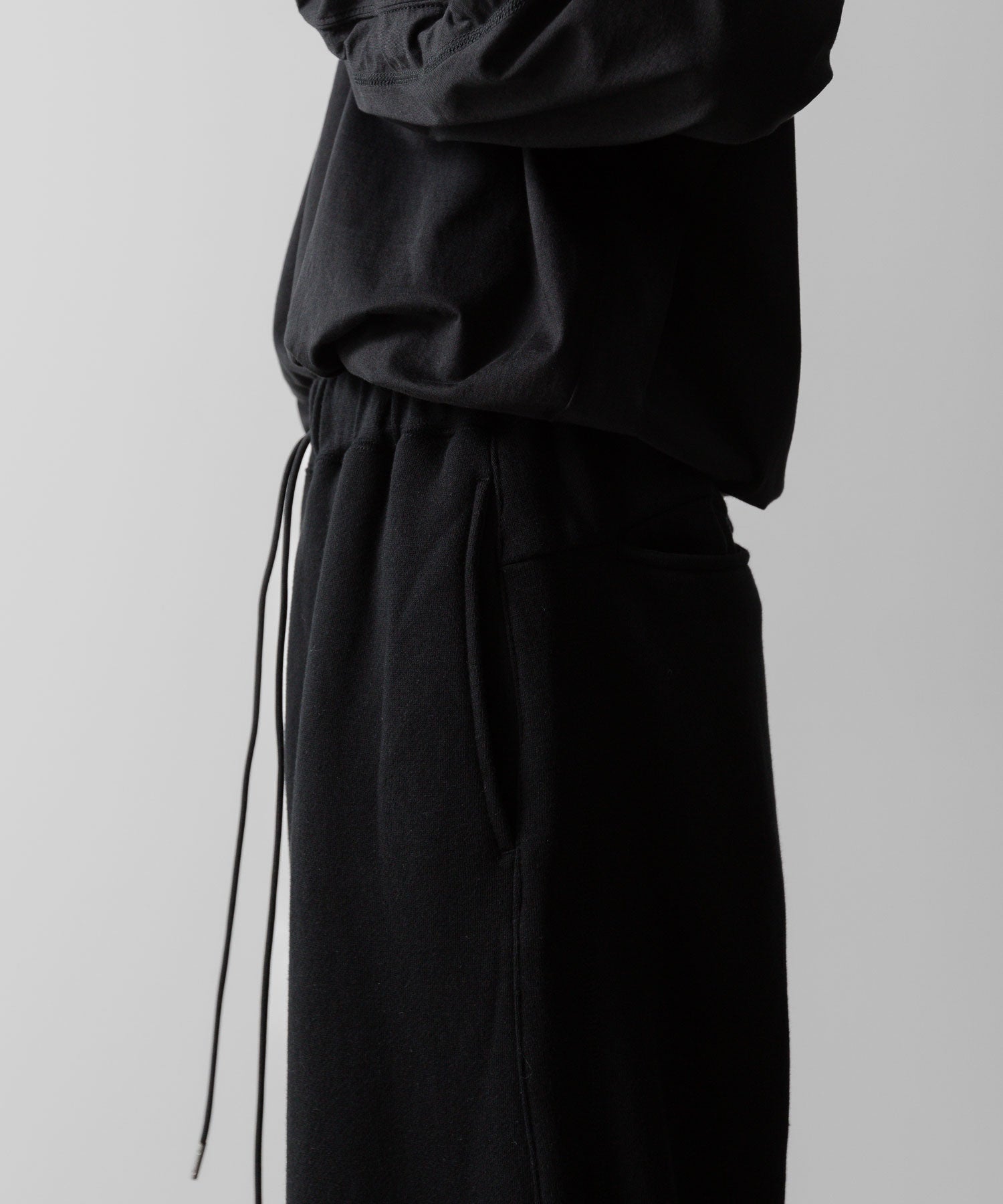 VEIN ヴェインのCO SWEAT VESSEL SWEAT PANTS - BLACKの公式通販サイトsession福岡セレクトショップ