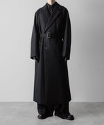 画像をギャラリービューアに読み込む, ssstein(シュタイン)の24AWコレクション OVERSIZED MAXI-LENGTH DOUBLE BREASTED COAT - BLACK 公式通販サイトsession福岡セレクトショップ
