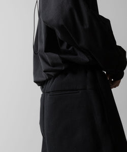 VEIN ヴェインのCO SWEAT VESSEL SWEAT PANTS - BLACKの公式通販サイトsession福岡セレクトショップ