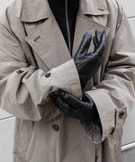 画像をギャラリービューアに読み込む, ssstein(シュタイン)のWINDPROOF NYLON DOUBLE BREASTED COAT - TAUPE 公式通販サイトsession福岡セレクトショップ
