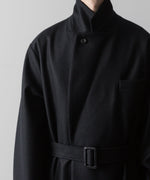 画像をギャラリービューアに読み込む, ssstein(シュタイン)の24AWコレクション OVERSIZED MAXI-LENGTH DOUBLE BREASTED COAT - BLACK 公式通販サイトsession福岡セレクトショップ
