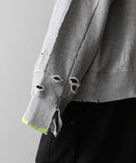 画像をギャラリービューアに読み込む, 【ssstein】OVERSIZED REBUILD SWEAT LS - TOP GREY
