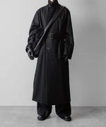 画像をギャラリービューアに読み込む, ssstein(シュタイン)の24AWコレクション OVERSIZED MAXI-LENGTH DOUBLE BREASTED COAT - BLACK 公式通販サイトsession福岡セレクトショップ
