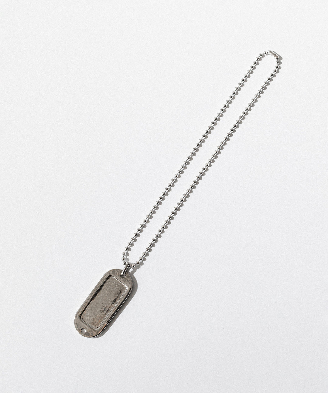THE OBJECT - ザオブジェクトのOFFICE NAME TAG NECKLACEのSILVER 公式通販サイトsession福岡セレクトショップ