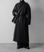 画像をギャラリービューアに読み込む, ssstein(シュタイン)の24AWコレクション OVERSIZED MAXI-LENGTH DOUBLE BREASTED COAT - BLACK 公式通販サイトsession福岡セレクトショップ
