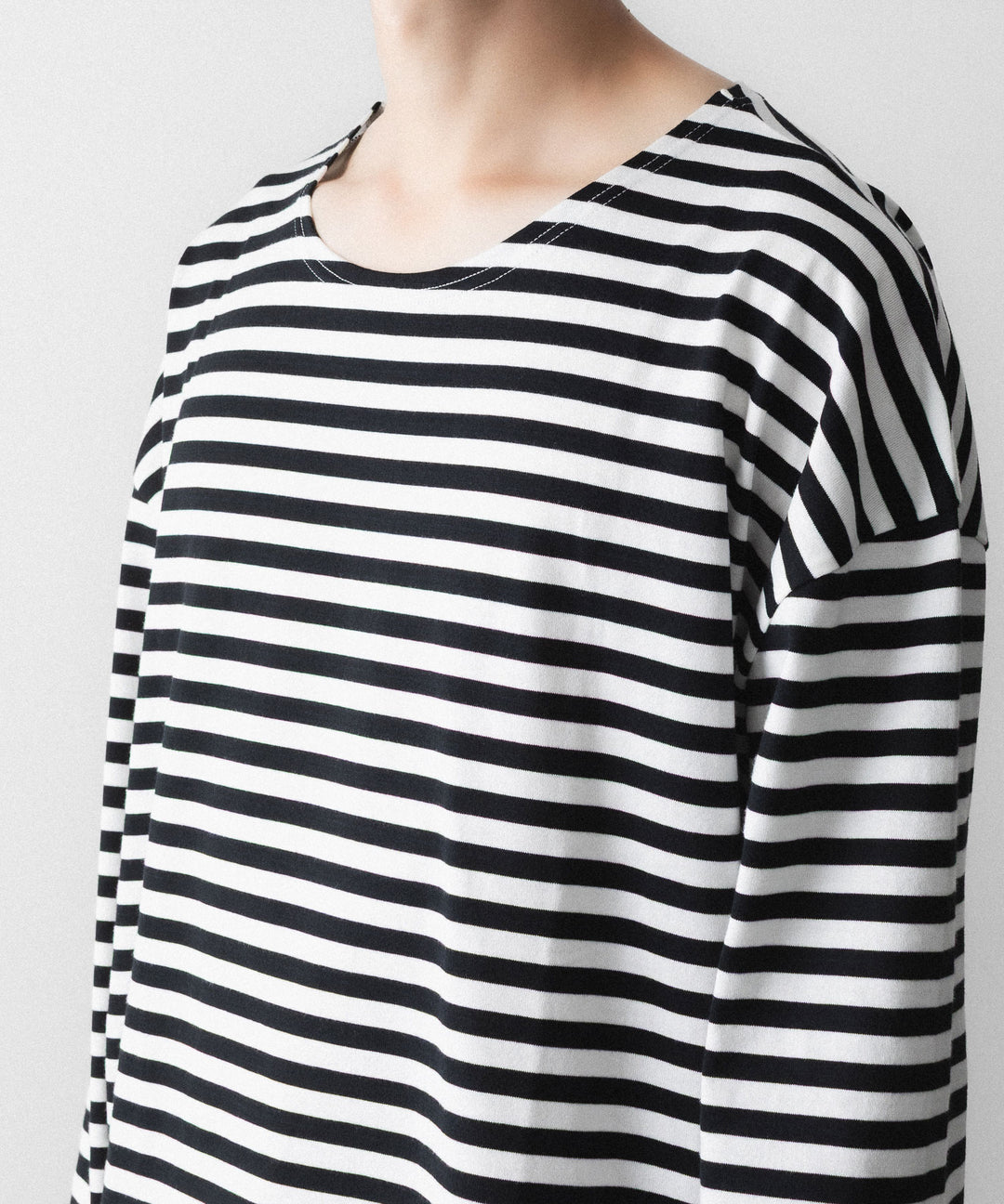 REVERBERATE リバーバレイトのBORDER LONG T SHIRTのBLACK 公式通販サイトsession福岡セレクトショップ