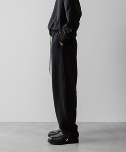 VEIN ヴェインのCO SWEAT VESSEL SWEAT PANTS - BLACKの公式通販サイトsession福岡セレクトショップ