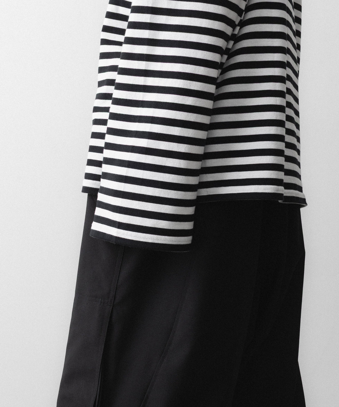 REVERBERATE リバーバレイトのBORDER LONG T SHIRTのBLACK 公式通販サイトsession福岡セレクトショップ