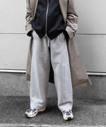 画像をギャラリービューアに読み込む, ssstein(シュタイン)のCOTTON DOUBLE KNIT TWIST SEAM PANTS - TOP GREYの公式通販サイトsession福岡セレクトショップ
