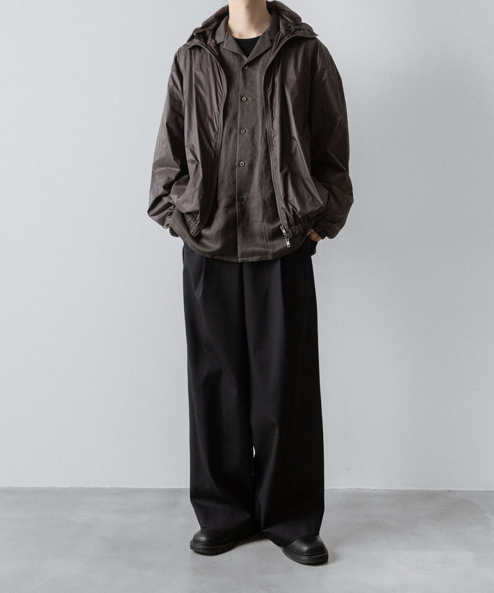 ssstein(シュタイン)のVIS/LI TWILL OVERSIZED OPEN COLLAR SS SHIRT - KHAKIの公式通販サイトsession福岡セレクトショップ