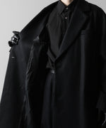 画像をギャラリービューアに読み込む, ssstein(シュタイン)の24AWコレクション OVERSIZED MAXI-LENGTH DOUBLE BREASTED COAT - BLACK 公式通販サイトsession福岡セレクトショップ
