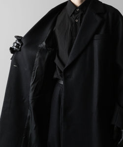 ssstein(シュタイン)の24AWコレクション OVERSIZED MAXI-LENGTH DOUBLE BREASTED COAT - BLACK 公式通販サイトsession福岡セレクトショップ