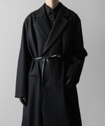 画像をギャラリービューアに読み込む, ssstein(シュタイン)の24AWコレクション OVERSIZED MAXI-LENGTH DOUBLE BREASTED COAT - BLACK 公式通販サイトsession福岡セレクトショップ
