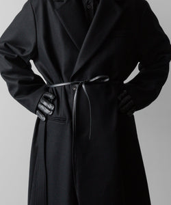 ssstein(シュタイン)の24AWコレクション OVERSIZED MAXI-LENGTH DOUBLE BREASTED COAT - BLACK 公式通販サイトsession福岡セレクトショップ