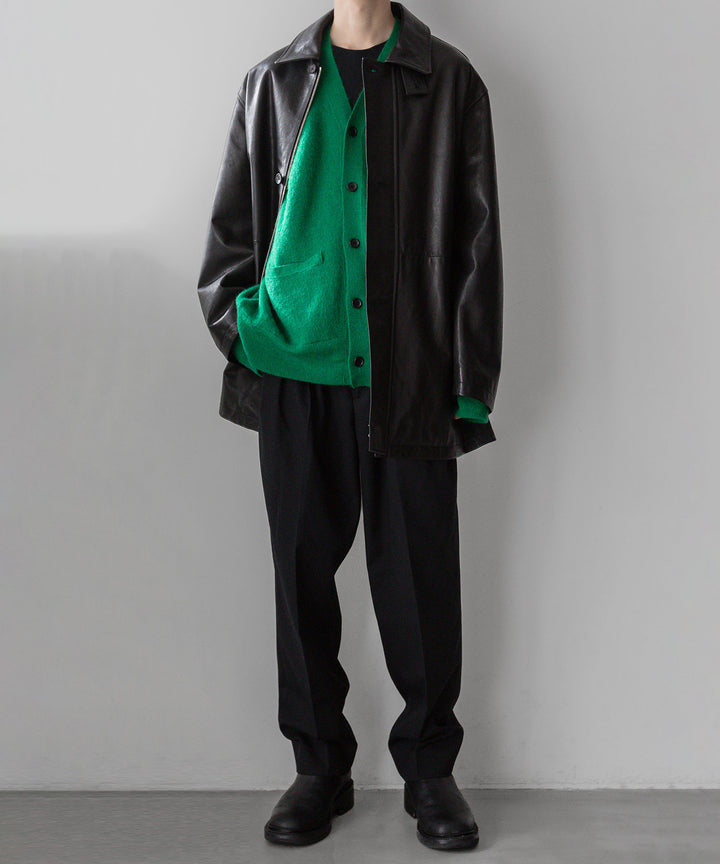 stein(シュタイン)のEXTRA FINE KID MOHAIR CARDIGANのGREEN 公式通販サイト session福岡セレクトショップ