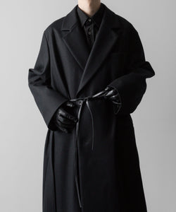 ssstein(シュタイン)の24AWコレクション OVERSIZED MAXI-LENGTH DOUBLE BREASTED COAT - BLACK 公式通販サイトsession福岡セレクトショップ