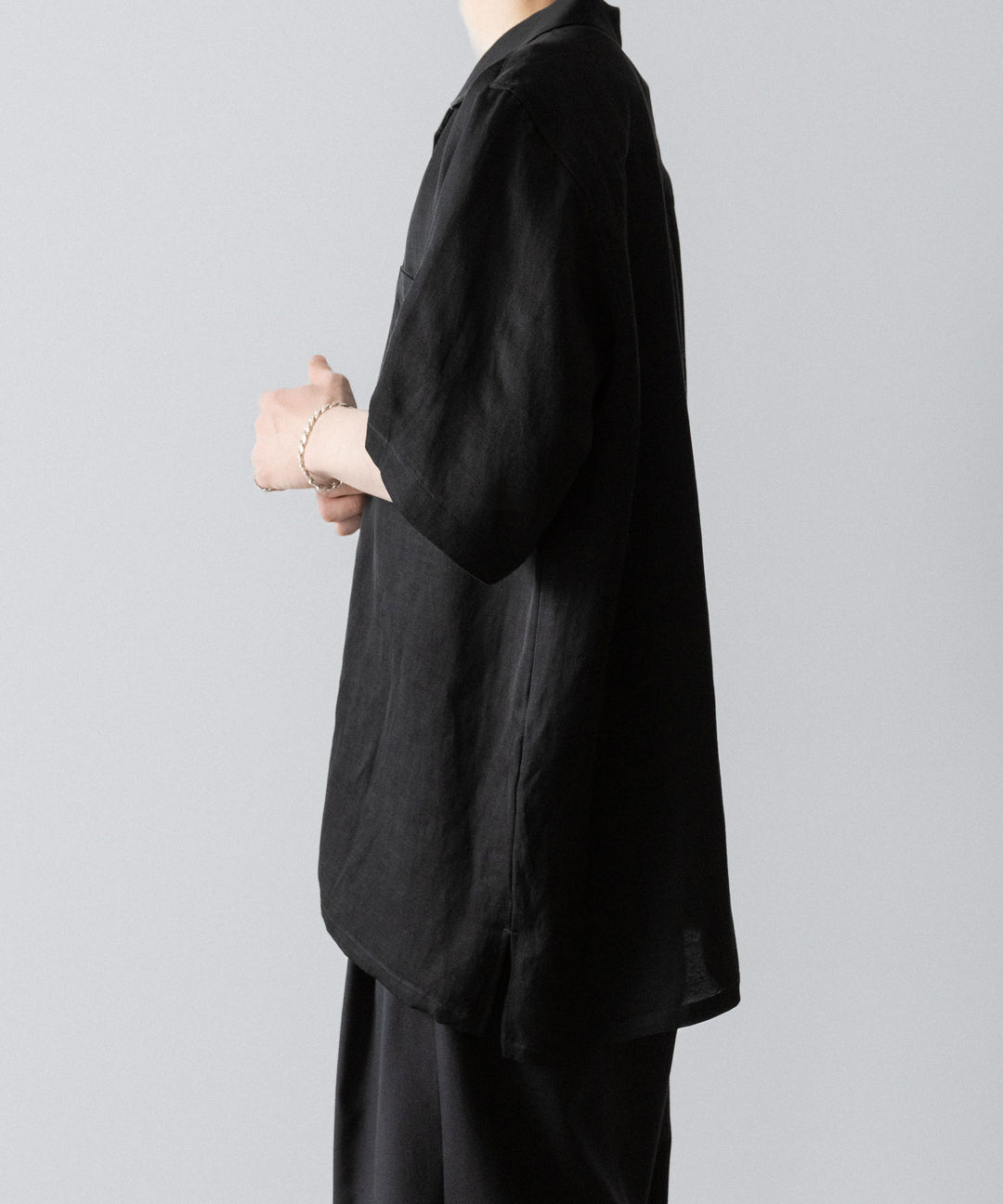 ssstein(シュタイン)のVIS/LI TWILL OVERSIZED OPEN COLLAR SS SHIRT - KHAKIの公式通販サイトsession福岡セレクトショップ