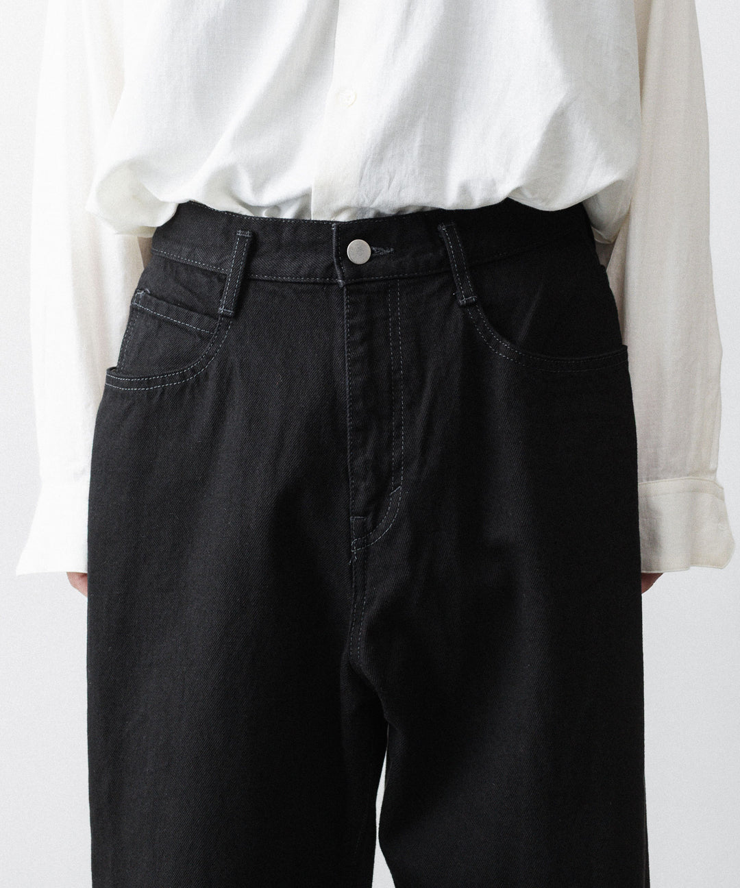 nakedgauge(ネイキッドゲージ)のONE WASH ASHLEY JEANS - BLACKの公式通販サイトsession福岡セレクトショップ