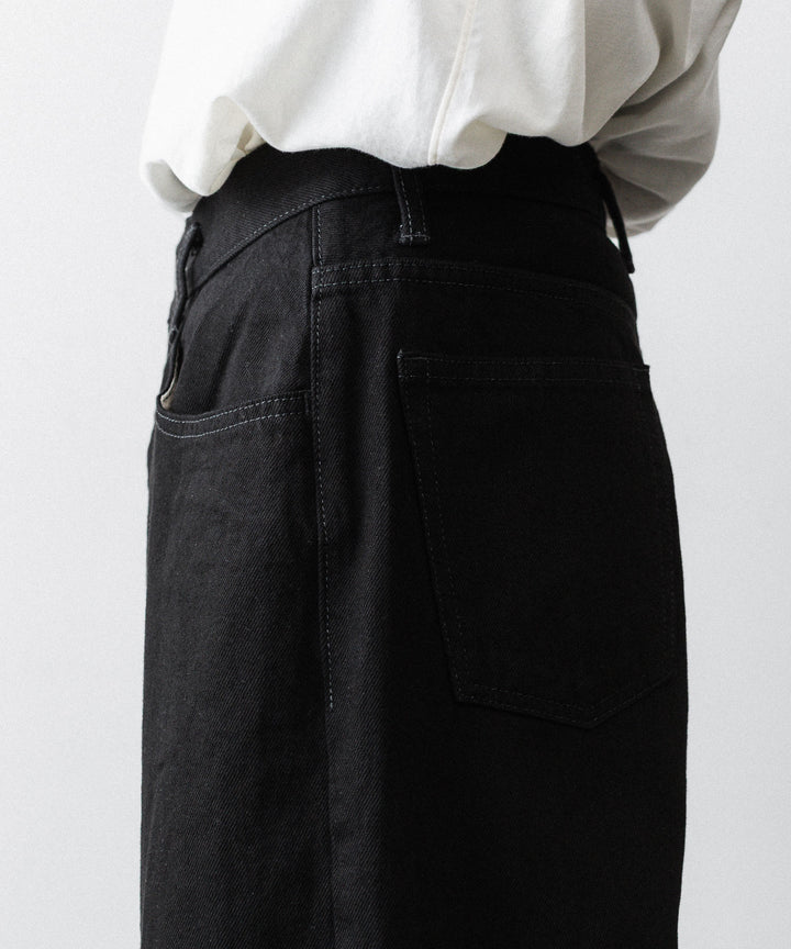 nakedgauge(ネイキッドゲージ)のONE WASH ASHLEY JEANS - BLACKの公式通販サイトsession福岡セレクトショップ