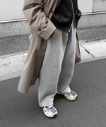 画像をギャラリービューアに読み込む, ssstein(シュタイン)のCOTTON DOUBLE KNIT TWIST SEAM PANTS - TOP GREYの公式通販サイトsession福岡セレクトショップ
