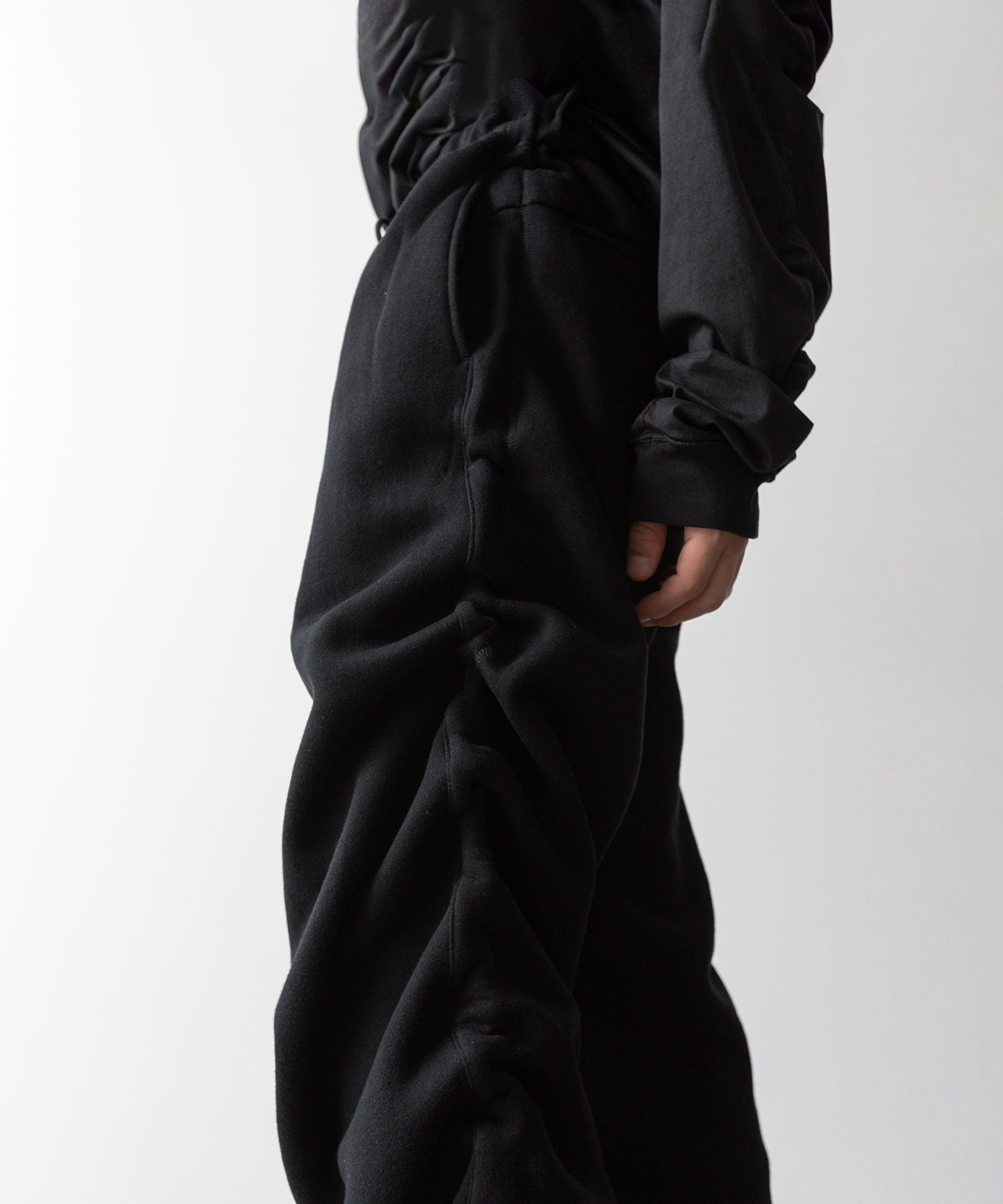 VEIN ヴェインのCO SWEAT VESSEL SWEAT PANTS - BLACKの公式通販サイトsession福岡セレクトショップ