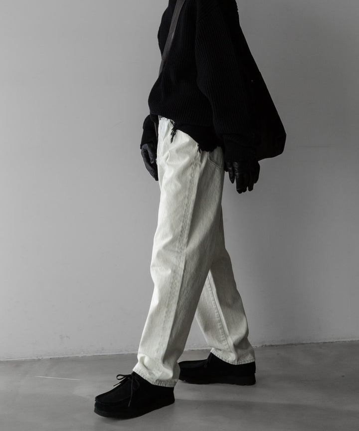 stein(シュタイン)の24SSコレクションMILLED DAMAGE KNIT LSのBLACK 公式通販サイトsession福岡セレクトショップ