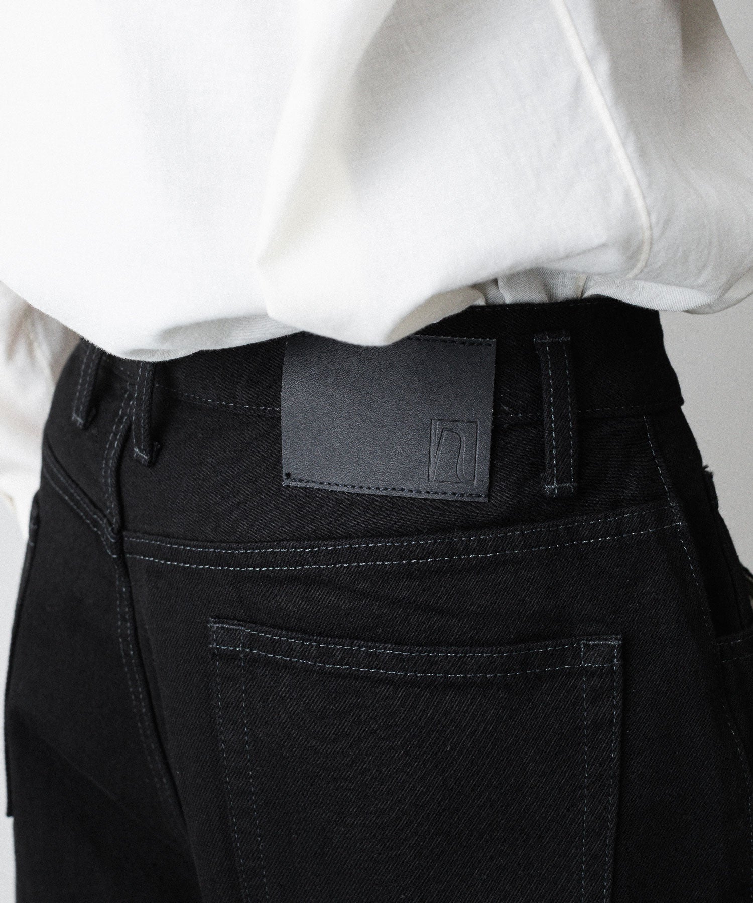 nakedgauge / ネイキッドゲージ】ONE WASH ASHLEY JEANS - BLACK