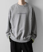 画像をギャラリービューアに読み込む, ssstein(シュタイン)のOVERSIZED REBUILD SWEAT LS - TOP GREYの公式通販サイトsession福岡セレクトショップ
