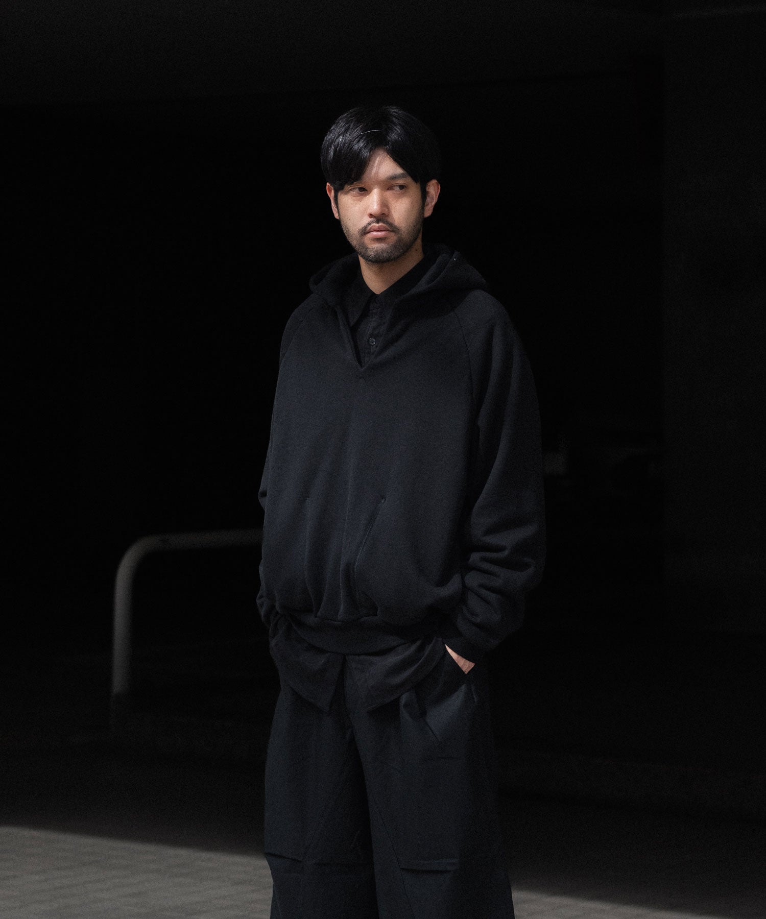 VEIN ヴェインのJUMBERCA TERRY SLIT HOODIE - BLACKの公式通販サイトsession福岡セレクトショップ