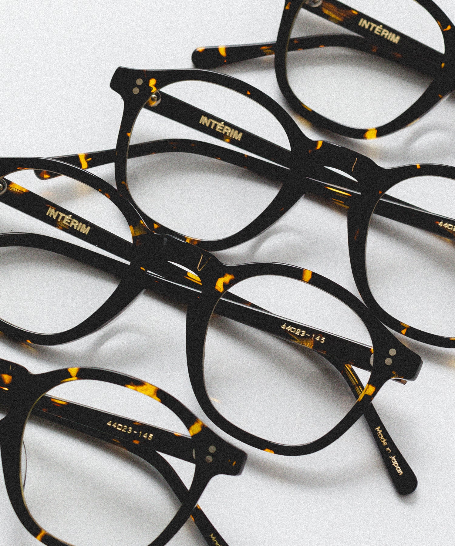 INTÉRIM インテリム FRAME FRANCE PARISIAN CLEAR GLASSESのBLACK 公式通販サイトsession福岡セレクトショップ