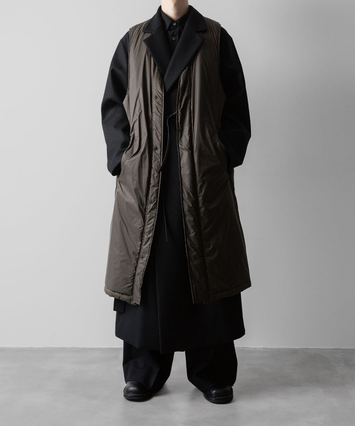 ssstein(シュタイン)の24AWコレクション OVERSIZED MAXI-LENGTH DOUBLE BREASTED COAT - BLACK 公式通販サイトsession福岡セレクトショップ
