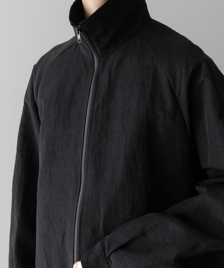 ssstein(シュタイン)のLI/NY POPLIN ZIP UP JACKET - BLACKの公式通販サイトsession福岡セレクトショップ