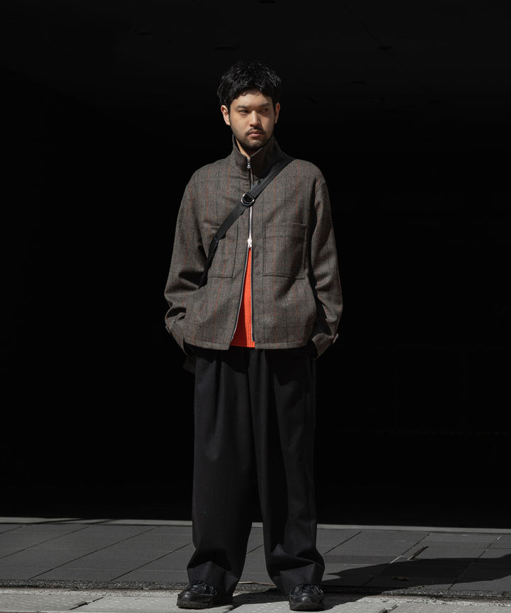 ssstein(シュタイン)の24AWコレクション DRIZZLER ZIP UP JACKET - GLEN CHECK 公式通販サイトsession福岡セレクトショップ