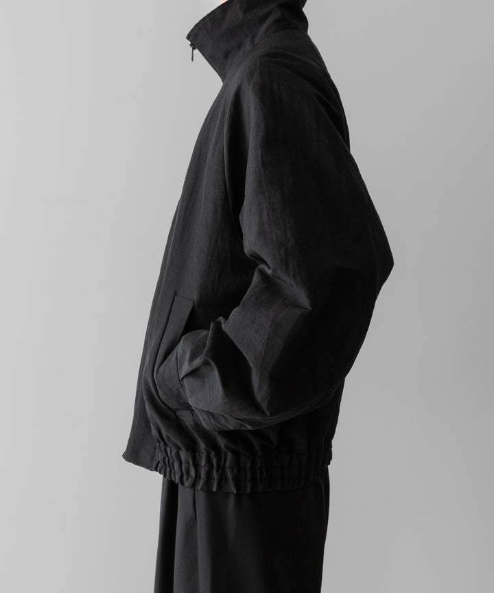 ssstein(シュタイン)のLI/NY POPLIN ZIP UP JACKET - BLACKの公式通販サイトsession福岡セレクトショップ