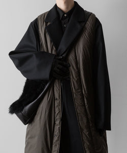 ssstein(シュタイン)の24AWコレクション OVERSIZED MAXI-LENGTH DOUBLE BREASTED COAT - BLACK 公式通販サイトsession福岡セレクトショップ