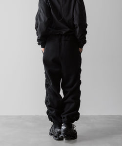 VEIN ヴェインのCO SWEAT VESSEL SWEAT PANTS - BLACKの公式通販サイトsession福岡セレクトショップ