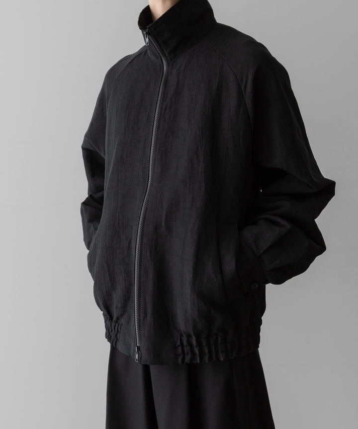 ssstein(シュタイン)のLI/NY POPLIN ZIP UP JACKET - BLACKの公式通販サイトsession福岡セレクトショップ