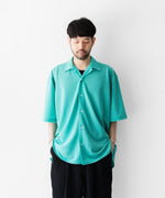画像をギャラリービューアに読み込む, KANEMASA PHIL. カネマサフィルの36G CUPRO ETHER SHIRTのTURQUOISEの公式通販サイトsession福岡セレクトショップ
