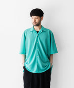 画像をギャラリービューアに読み込む, KANEMASA PHIL. カネマサフィルの36G CUPRO ETHER SHIRTのTURQUOISEの公式通販サイトsession福岡セレクトショップ
