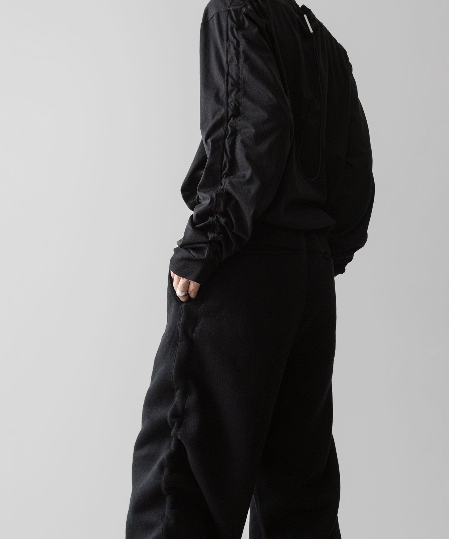 VEIN ヴェインのCO SWEAT VESSEL SWEAT PANTS - BLACKの公式通販サイトsession福岡セレクトショップ